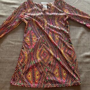 Sparkling dance dress costume